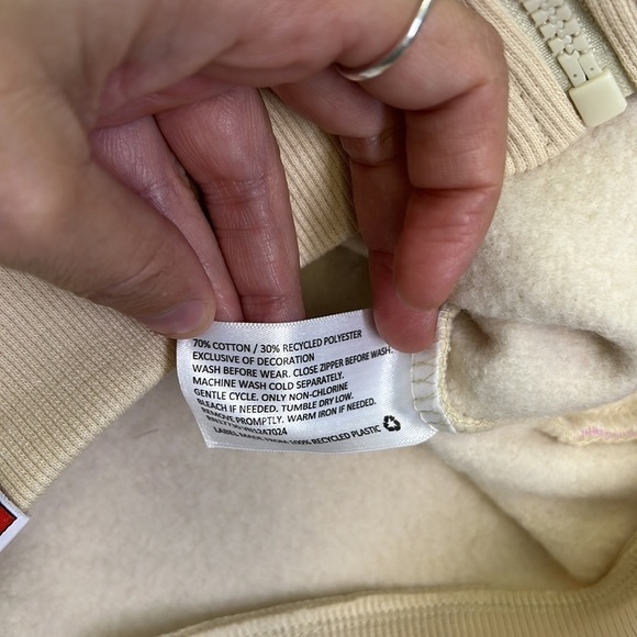 Lego For Target - Color Block Stripe Full Zip Track Jacket Sweatshirt Size Small - Picture 10 of 11